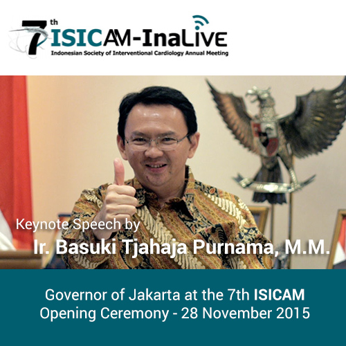 picture Governor of Jakarta at the 7th ISICAM