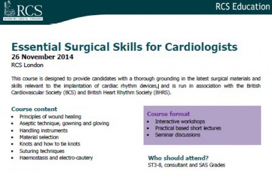 picture Essential Surgical Skills for Cardiologists 2014