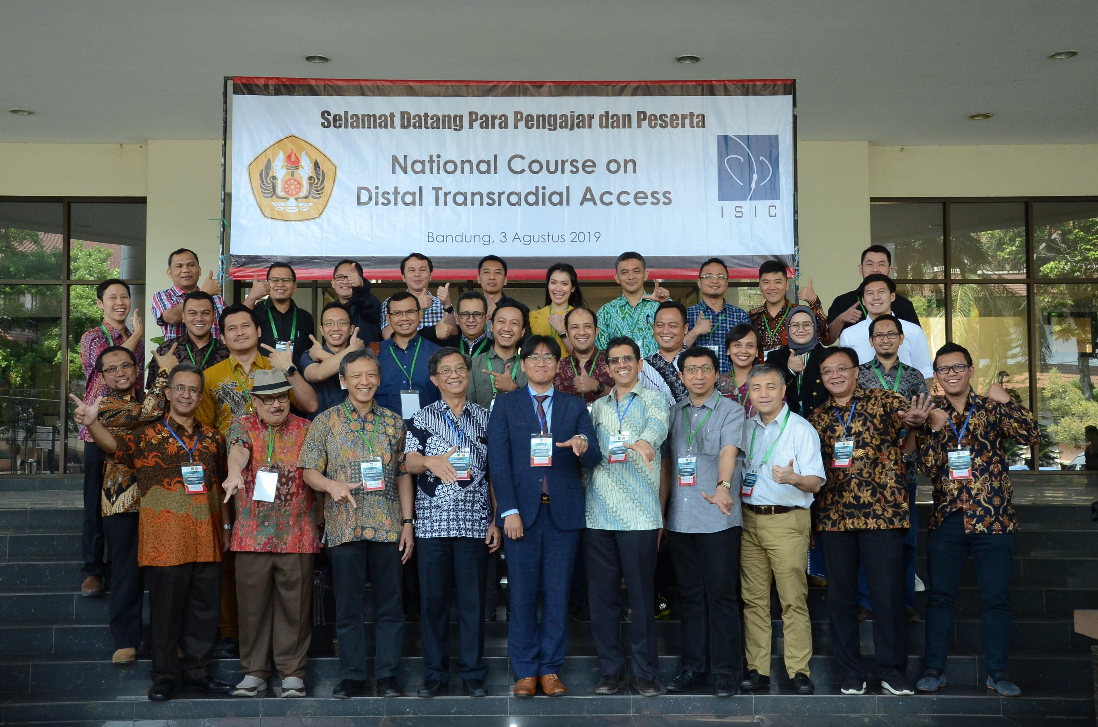 The First National Course on Distal Transradial Access in Bandung